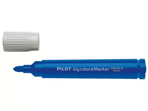 Een Viltstift PILOT 5071 whiteboard WBMAR rond medium blauw koop je bij NiceSupplies.nl