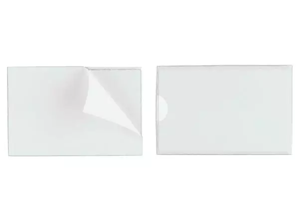 Een Etikethouder Durable pocketfix 57x90mm zelfklevend 10 stuks koop je bij NiceSupplies.nl