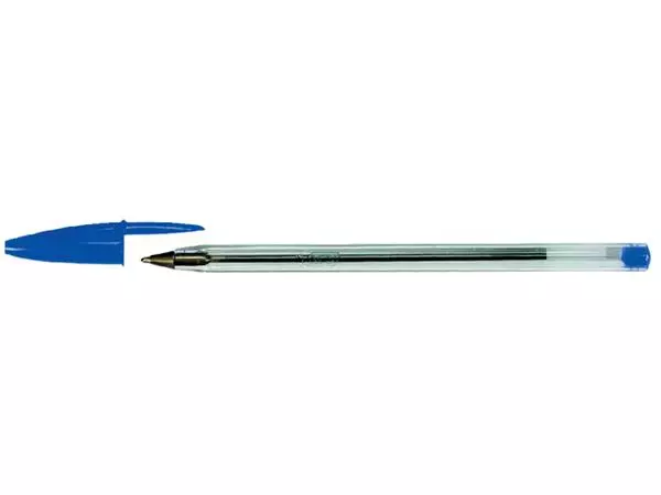 Een BALPEN BIC CRISTAL M BLAUW koop je bij Kantoorvakhandel van der Heijde