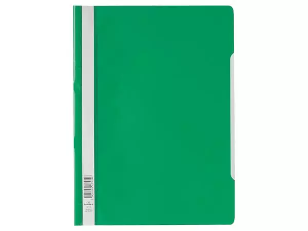 Een Snelhechter Durable A4 PP groen koop je bij NiceSupplies.nl