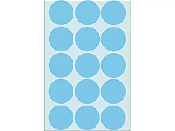 Een Etiket HERMA 2273 rond 32mm blauw 480stuks koop je bij NiceSupplies.nl