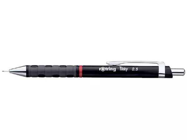 Een Vulpotlood rOtring Tikky 0.5mm zwart koop je bij L&N Partners voor Partners B.V.