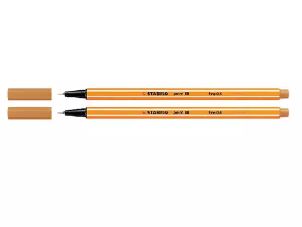 Fineliner STABILO point 88/54 fijn oranje