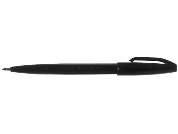 Een Fineliner Pentel Signpen S520 medium zwart koop je bij EconOffice