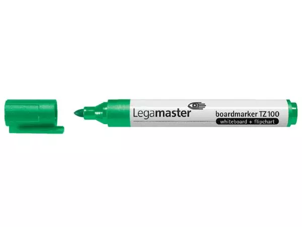 Een Viltstift Legamaster TZ 100 whiteboard rond 1.5-3mm groen koop je bij NiceSupplies.nl