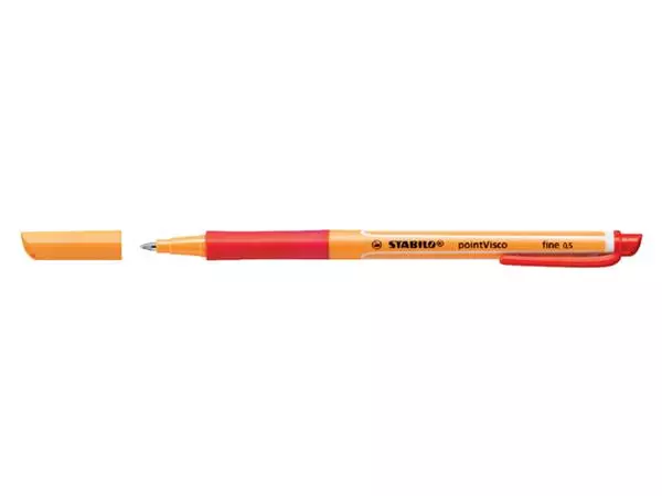 Een ROLLERPEN STABILO POINTVISCO 1099/40 F ROOD koop je bij Kantoorvakhandel van der Heijde