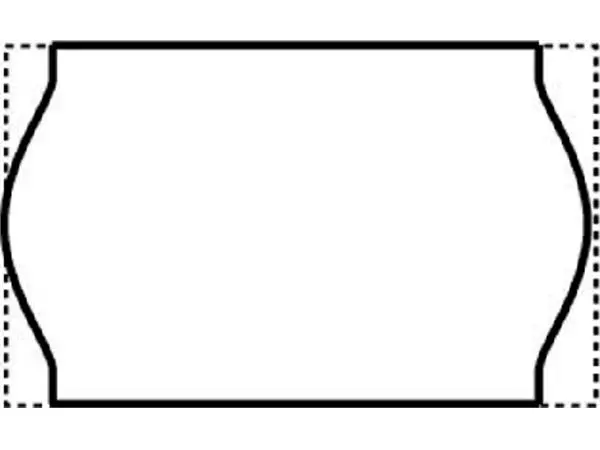 Een Prijsetiket 16x26mm Open-Data S14/Sato Judo afneembaar wit koop je bij NiceSupplies.nl