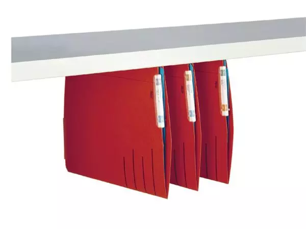 Een Hangmap Djois Secolor recycled lateraal voor legbord rood koop je bij NiceSupplies.nl