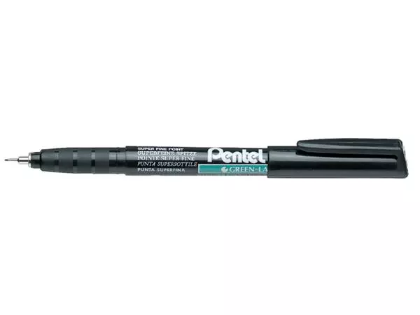 Een Fineliner Pentel NMF50 fijn zwart koop je bij Kantoorvakhandel van der Heijde