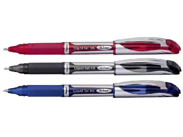 Een Rollerpen Pentel BL57 Energel medium rood koop je bij NiceSupplies.nl