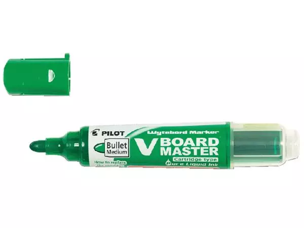 Een VILTSTIFT PILOT BEGREEN WHITEBOARD ROND M GROEN koop je bij Kantoorvakhandel van der Heijde