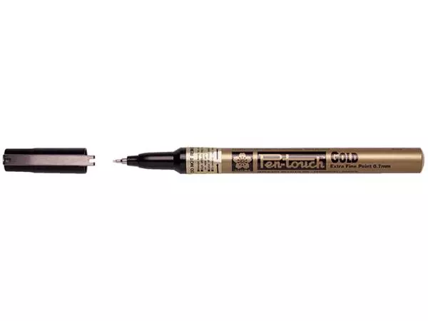 Een Viltstift Sakura pen-touch EF Goud 1-2mm koop je bij NiceSupplies.nl