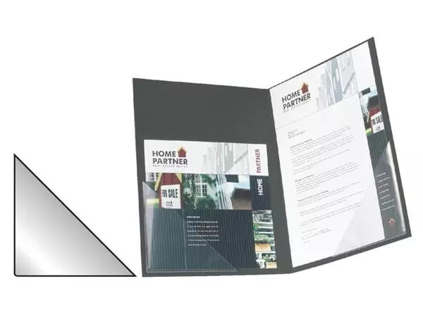 Een Insteektas Tarifold driehoek 100x100mm zelfklevend PP transparant koop je bij Van Leeuwen Boeken- en kantoorartikelen