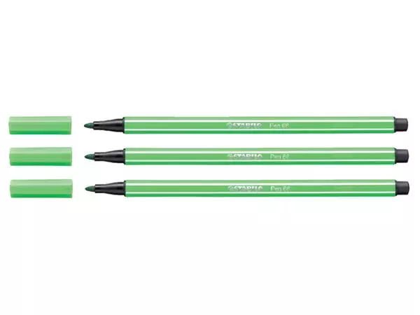 Een Viltstift STABILO Pen 68/43 medium loofgroen koop je bij NiceSupplies.nl