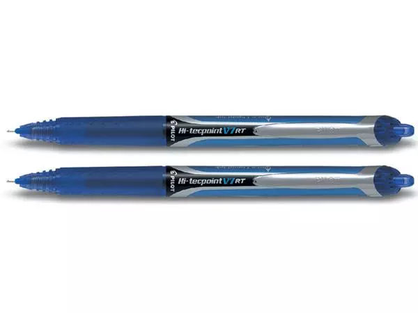 Een Rollerpen PILOT Hi-Tecpoint V7 medium blauw koop je bij Kantoorvakhandel van der Heijde