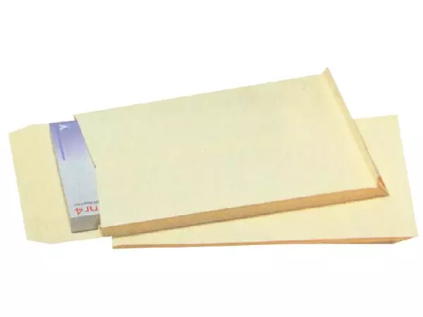 Een Envelop Quantore monsterzak 262x371x38mm zelfklevend creme 125 stuks koop je bij NiceSupplies.nl