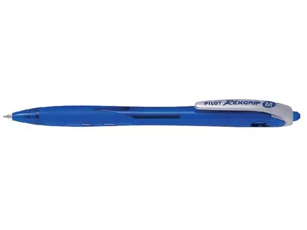 Een Balpen PILOT Begreen Rexgrip medium blauw koop je bij Kantoorvakhandel van der Heijde