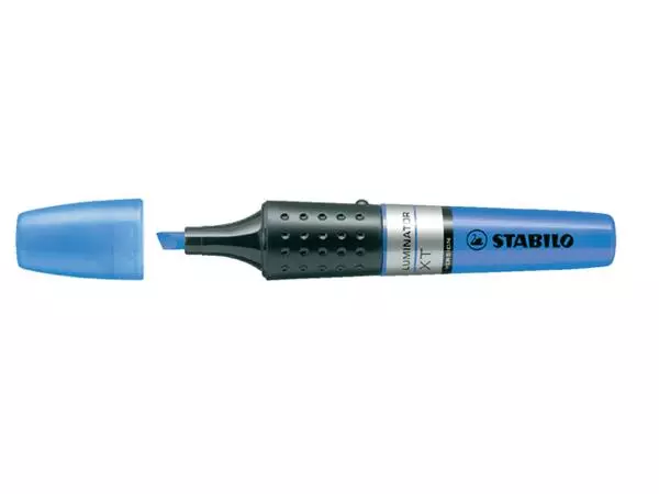 Een Markeerstift STABILO Luminator XT 71/41 blauw koop je bij Kantoorvakhandel van der Heijde