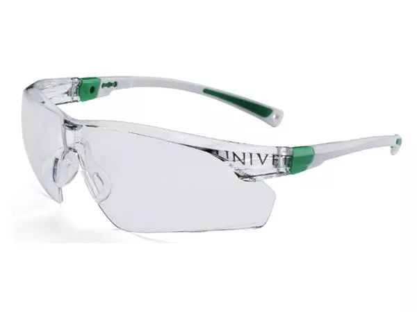 Een Veiligheidsbril Univet 506 anti damp glashelder koop je bij Totaal Kantoor Goeree