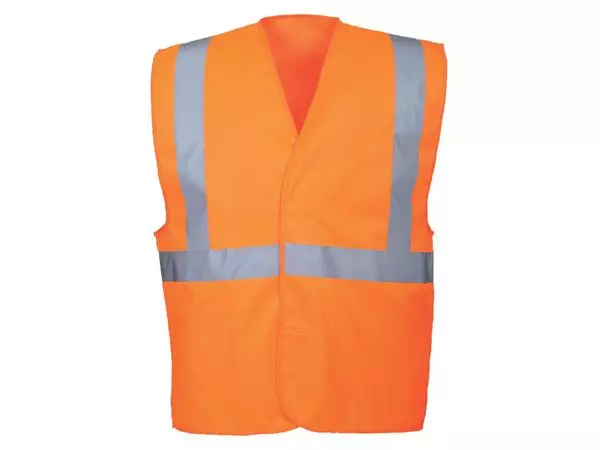 Een Veiligheidsvest Portwest C472 fluor oranje L / XL koop je bij L&N Partners voor Partners B.V.