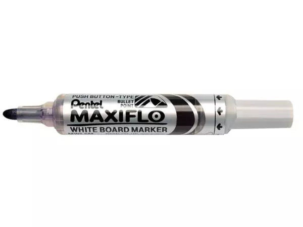 Een Viltstift Pentel MWL5M Maxiflo whiteboard rond 3mm violet koop je bij Van Leeuwen Boeken- en kantoorartikelen