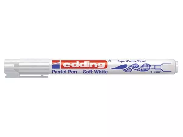 Buy your Felt-tip pen edding 1500 soft white at QuickOffice BV