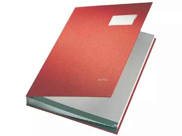 Een Vloeiboek Leitz 5700 rood koop je bij MV Kantoortechniek B.V.