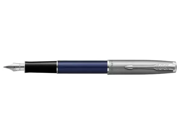 Een Vulpen Parker Sonnet Essential blue lacquer CT medium koop je bij Goedkope Kantoorbenodigdheden