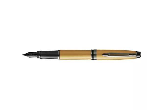 Een Vulpen Waterman Expert metallic gold lacquer RT medium koop je bij Goedkope Kantoorbenodigdheden