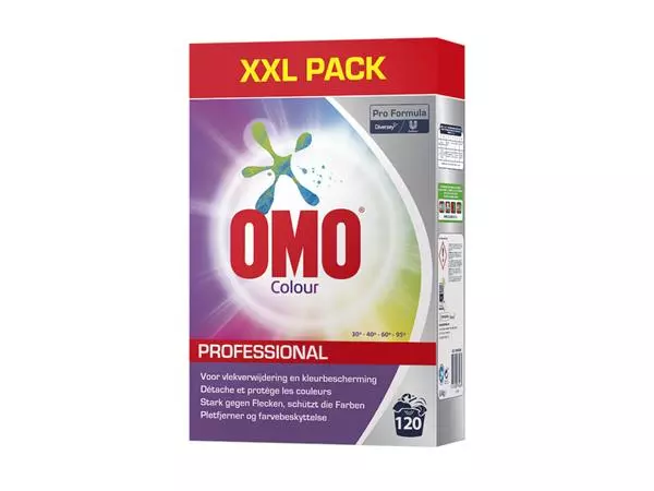 Wasmiddel Omo Pro Formula poeder Color 8.4kg 120 scoops