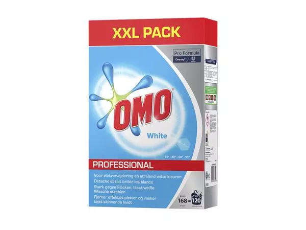 Wasmiddel Omo Pro Formula poeder wit 8.4kg 120 scoops