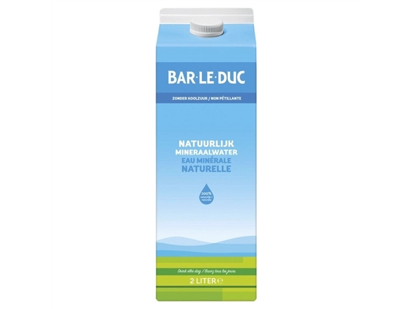 Water Bar-le-Duc koolzuurvrij 2 liter