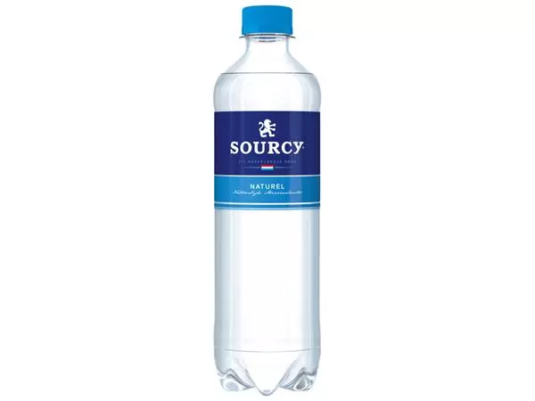 Een Water Sourcy blauw petfles 500ml koop je bij MV Kantoortechniek B.V.