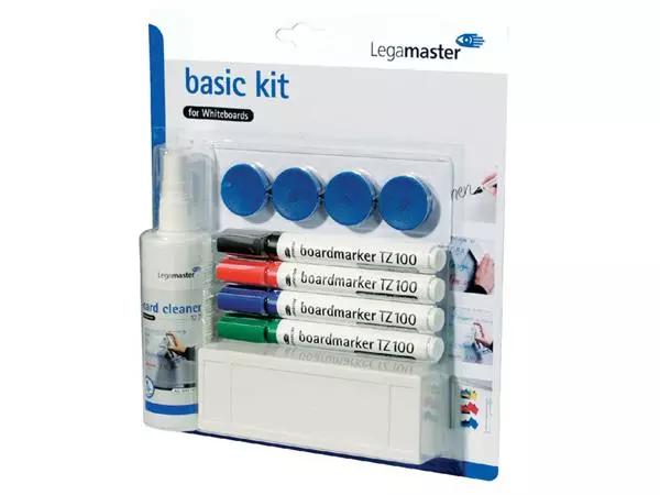 Een Whiteboard starterkit Legamaster 125100 basickit koop je bij Van Leeuwen Boeken- en kantoorartikelen