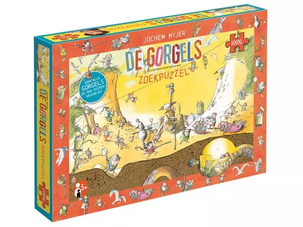 Een Zoekpuzzel De Gorgels 100 XL stukjes koop je bij MV Kantoortechniek B.V.