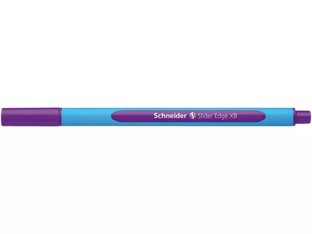 Een Balpen Schneider Slider Edge extra breed paars koop je bij EconOffice