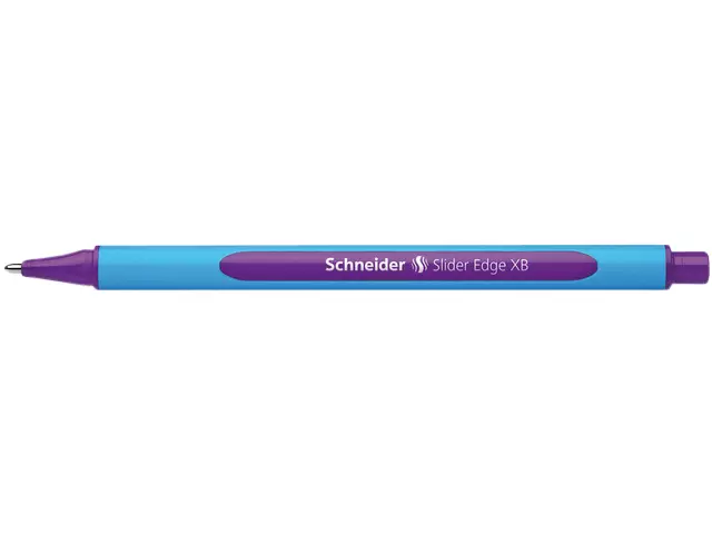 Een Balpen Schneider Slider Edge extra breed paars koop je bij EconOffice