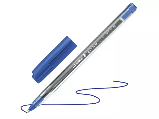 Een Balpen Schneider Tops 505 medium blauw koop je bij EconOffice