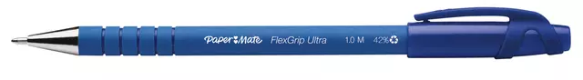 Een Balpen Paper Mate Flexgrip Ultra stick medium blauw koop je bij MV Kantoortechniek B.V.