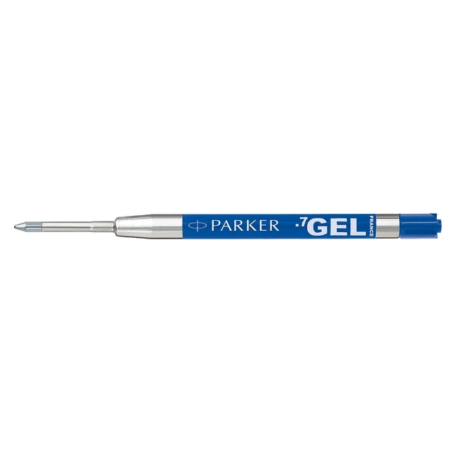 Een Recharge stylo gel Parker Quink Medium bleu blister 1 pièce koop je bij QuickOffice BV