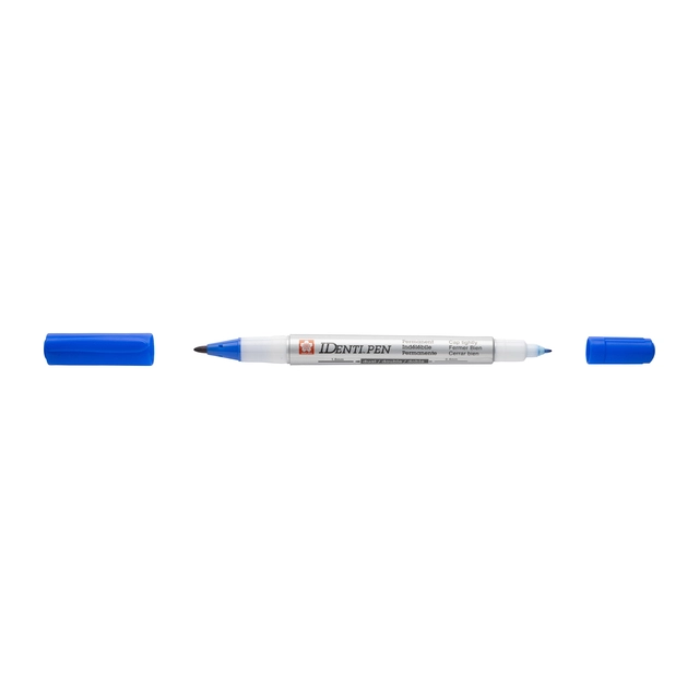 Een Viltstift Sakura IDenti-pen multifunctioneel blauw koop je bij Unimark Office B.V.