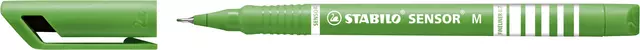 Buy your Fineliner STABILO Sensor 187/43 medium lichtgroen at QuickOffice BV