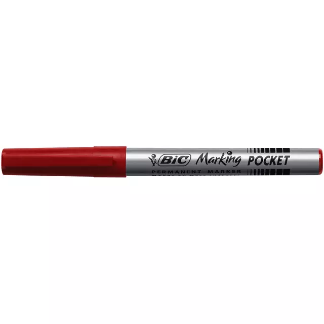 Een Viltstift Bic 1445 ecolutions rond fijn rood koop je bij EconOffice