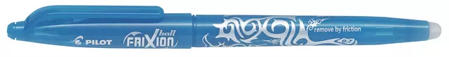 Een Rollerpen PILOT friXion medium lichtblauwturquoise koop je bij KantoorProfi België BV