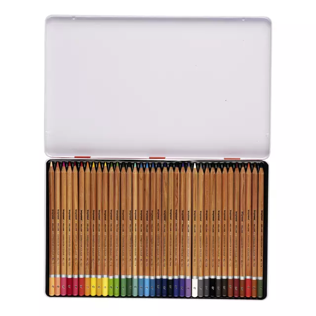 Een Kleurpotloden Bruynzeel Expression colour blik à 36 stuks assorti koop je bij KantoorProfi België BV