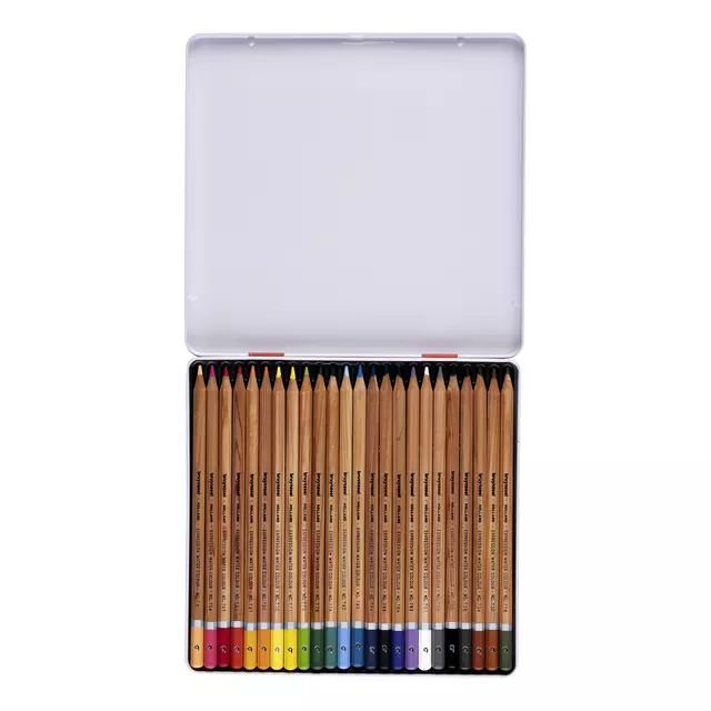 Een Crayons de couleur Bruynzeel Aquarelle Expression assorti boîte 24 pièces koop je bij Van Hoye Kantoor BV