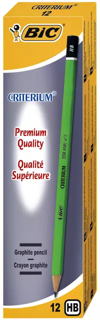 Een Potlood Bic Criterium 550 zeshoekig HB koop je bij MV Kantoortechniek B.V.