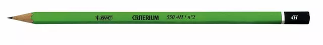 Een Potlood Bic Criterium 550 zeshoekig 4H koop je bij Van Leeuwen Boeken- en kantoorartikelen