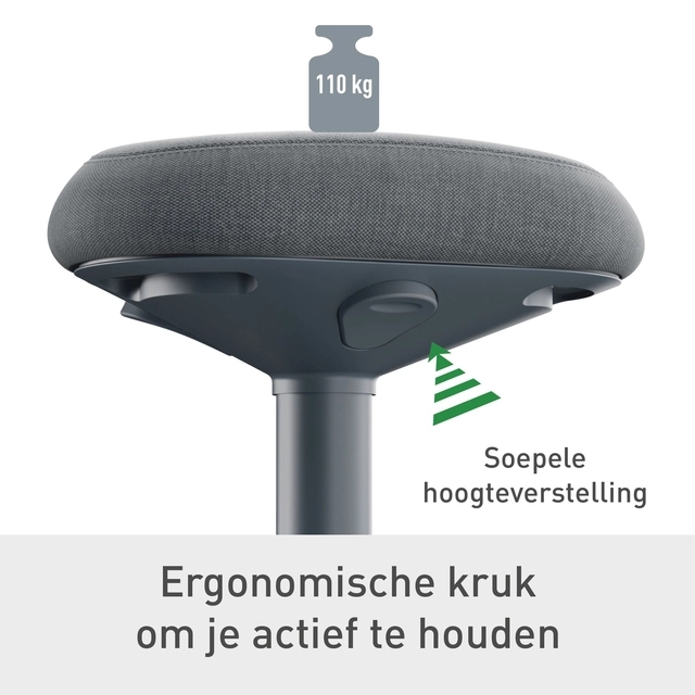 Een Actieve stakruk Leitz Ergo met comfortzitting koop je bij KantoorProfi België BV