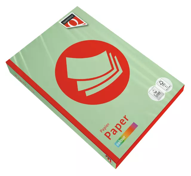 Buy your Kopieerpapier Quantore Colour A4 160gr appelgroen 250vel at QuickOffice BV